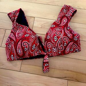 Bandana top bikini size M